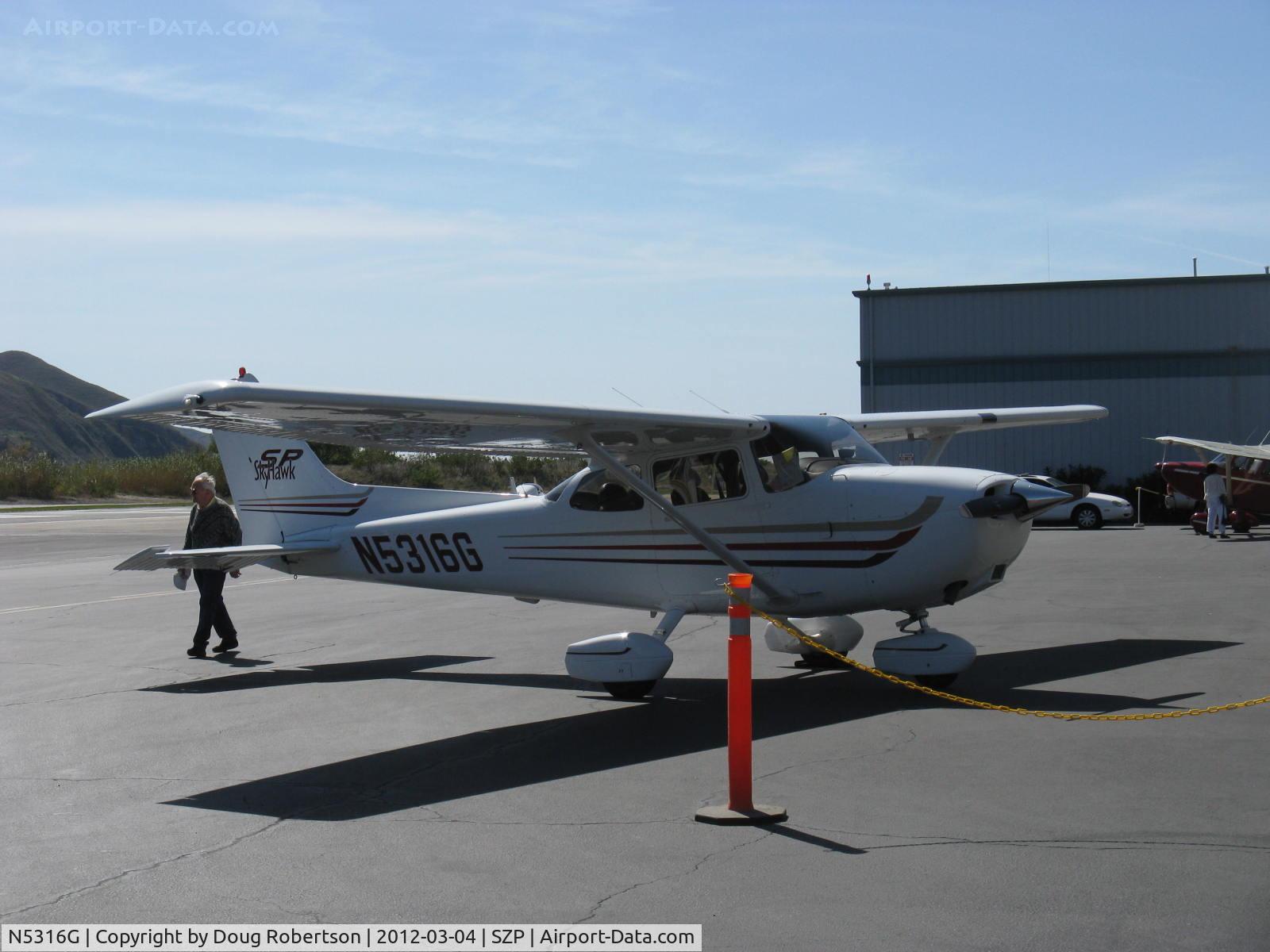 N5316G, Cessna 172S C/N 172S9294, 2005 Cessna 172S SKYHAWK SP, Lycoming IO-360-L2A 180 Hp, CS prop