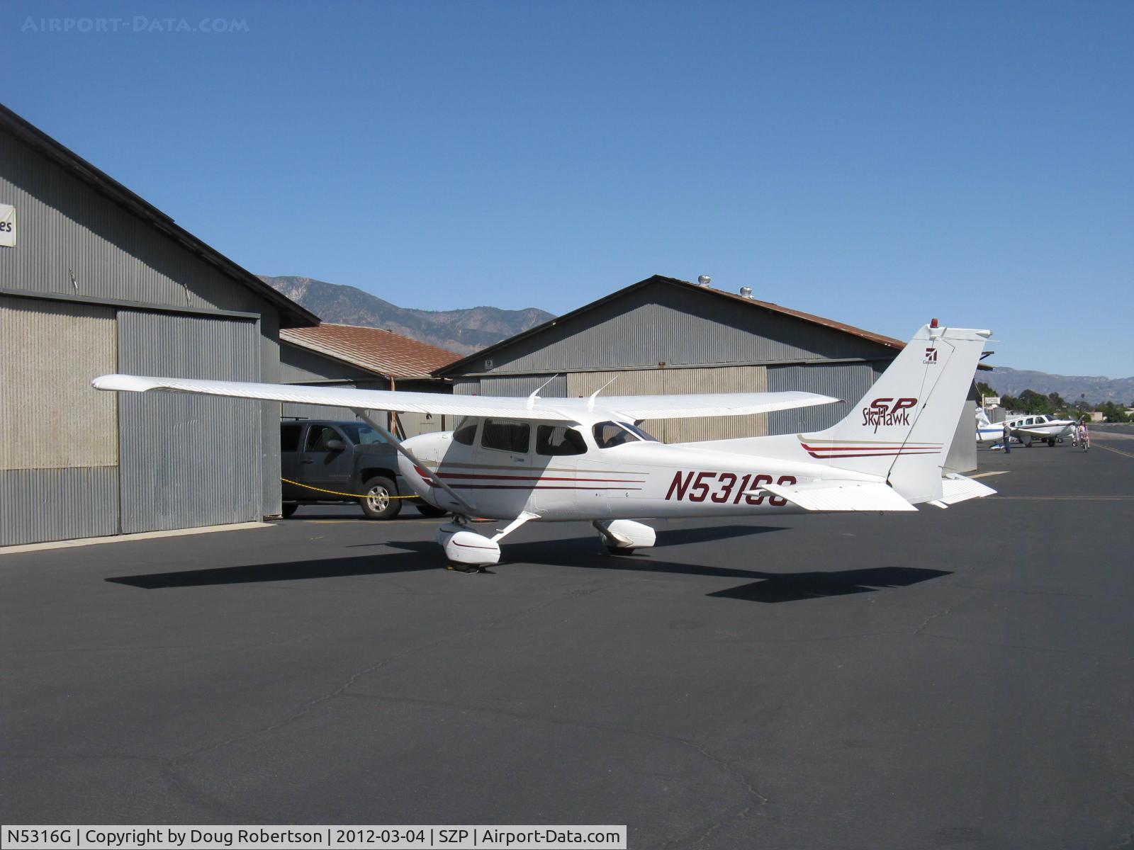N5316G, Cessna 172S C/N 172S9294, 2005 Cessna 172S SKYHAWK SP, Lycoming IO-360-L2A 180 Hp, CS prop