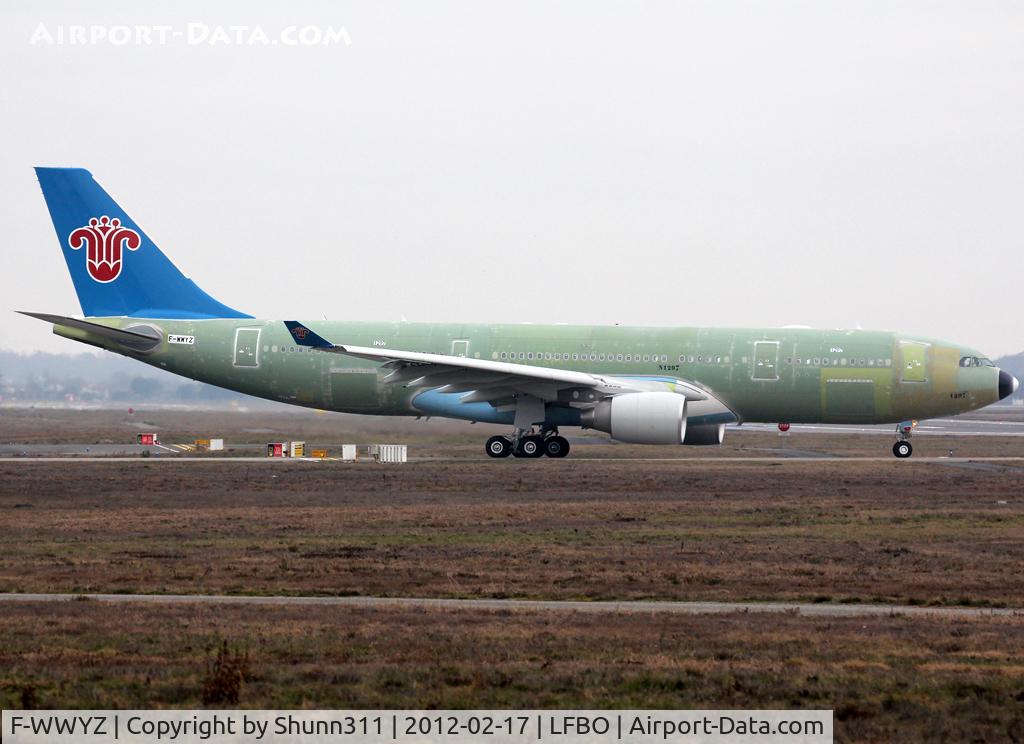 F-WWYZ, 2012 Airbus A330-223 C/N 1297, C/n 1297 - For China Southern Airlines