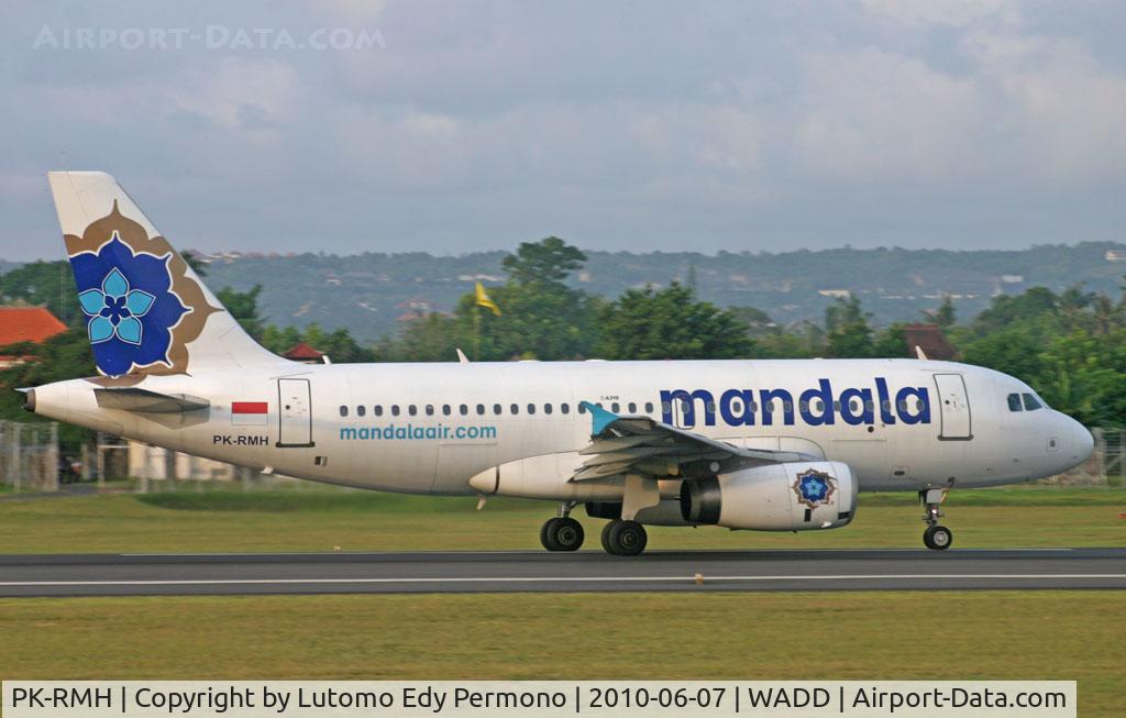 PK-RMH, 2006 Airbus A319-132 C/N 2797, Mandala Airlines