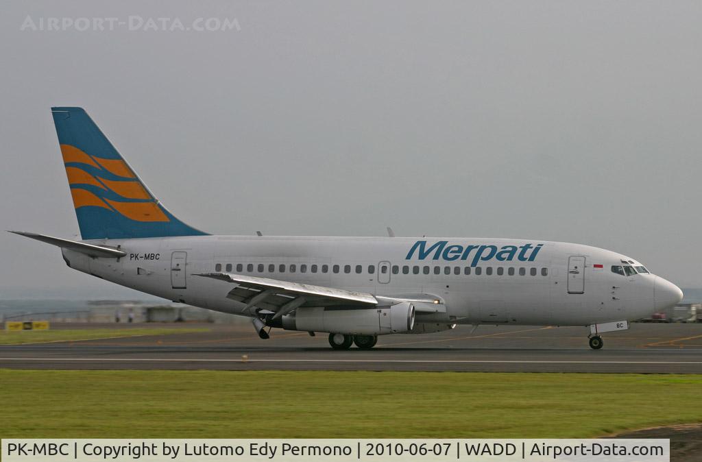 PK-MBC, 1981 Boeing 737-230 C/N 22129, Merpati Nusantara