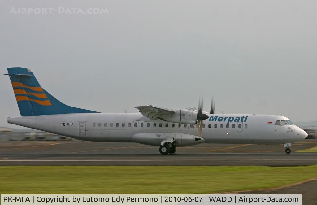 PK-MFA, 1993 ATR 72-212 C/N 379, Merpati Nusantara