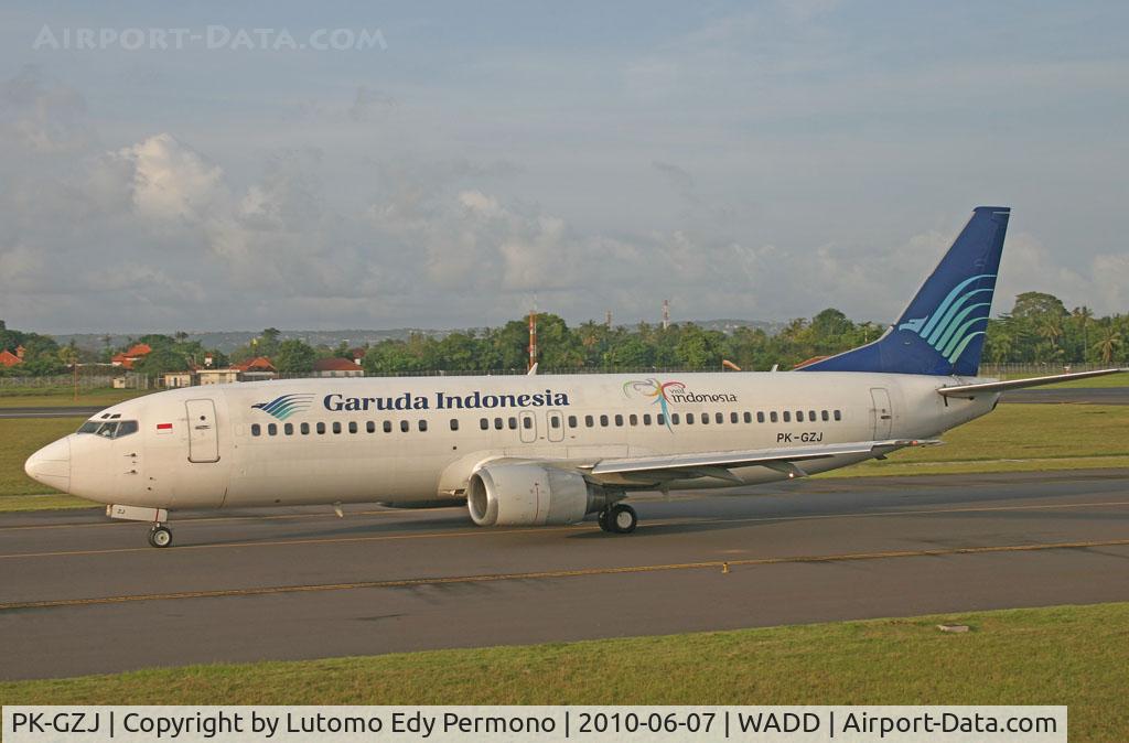 PK-GZJ, 1998 Boeing 737-4M0 C/N 29205, Garuda Indonesia