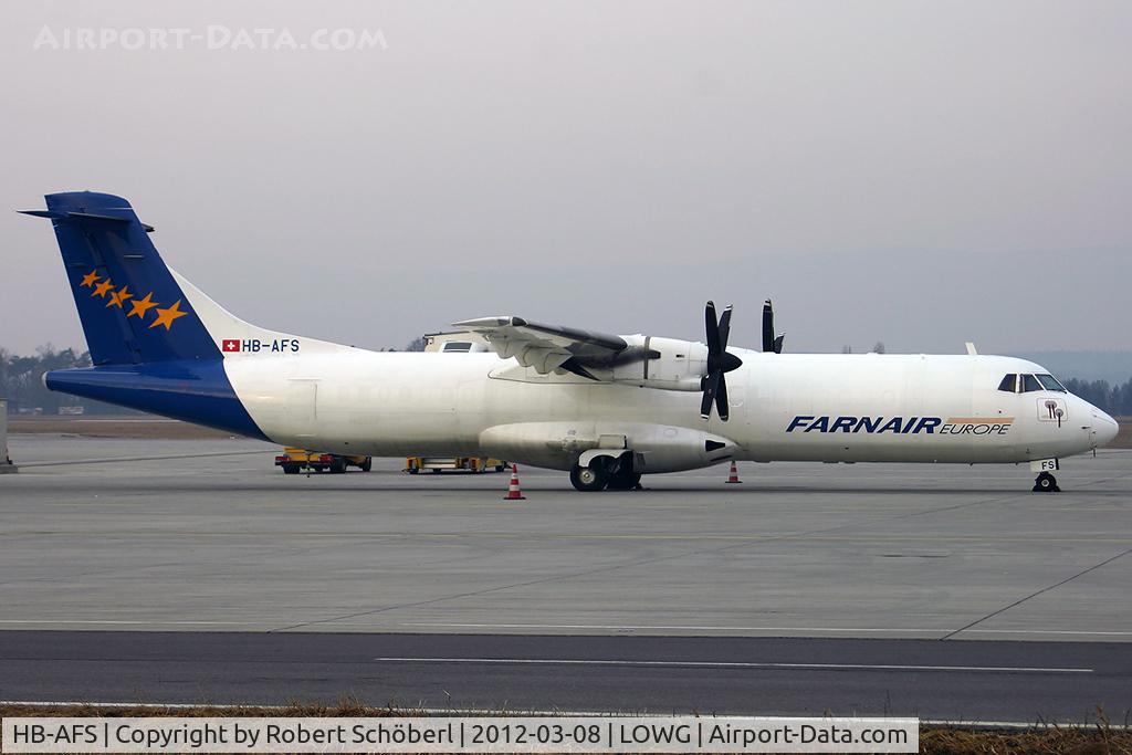 HB-AFS, 1990 ATR 72-201 C/N 198, HB-AFS