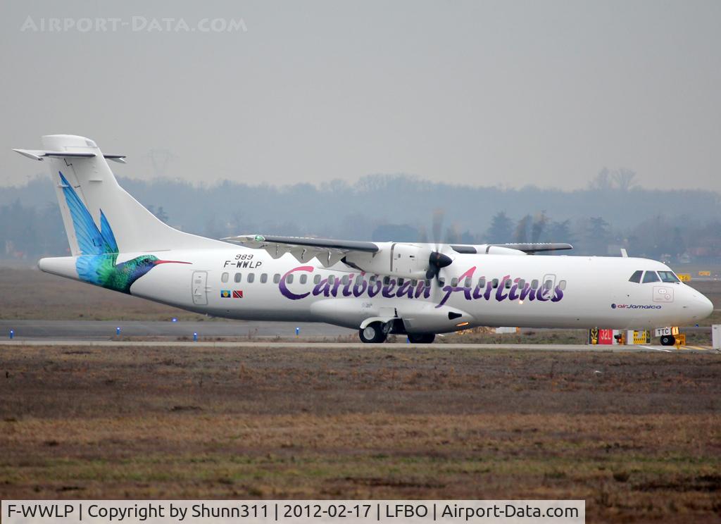 F-WWLP, 2012 ATR 72-600 C/N 989, C/n 989 - To be 9Y-TTC