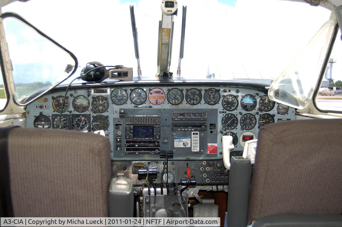 A3-CIA, 1976 Beech 65-B80 Queen Air Queen Air C/N LD-506, At Nuku'alofa