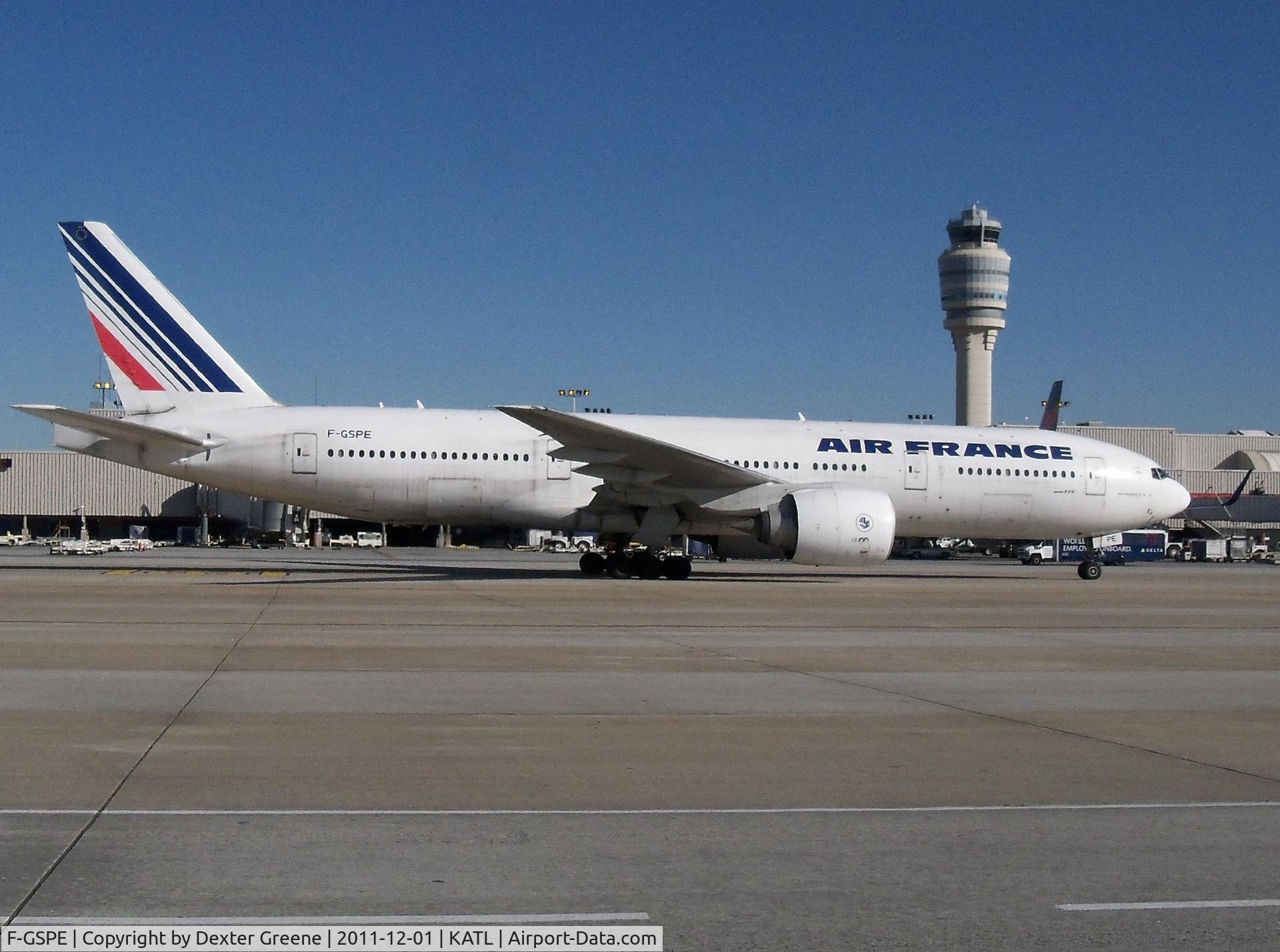 F-GSPE, 1999 Boeing 777-228/ER C/N 29006, Air france Boeing 777-200