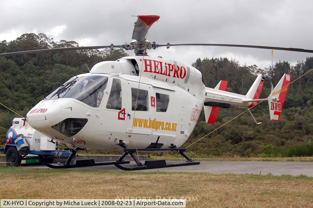ZK-HYO, Aerospatiale AS-350D AStar Mk3 C/N 1186, At Whakarewarewa