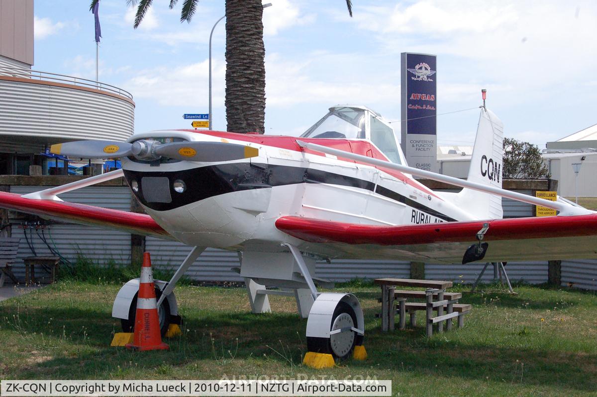 ZK-CQN, 1966 Cessna A188A Agwagon C/N 188-0109, At Tauranga Classic Flyers