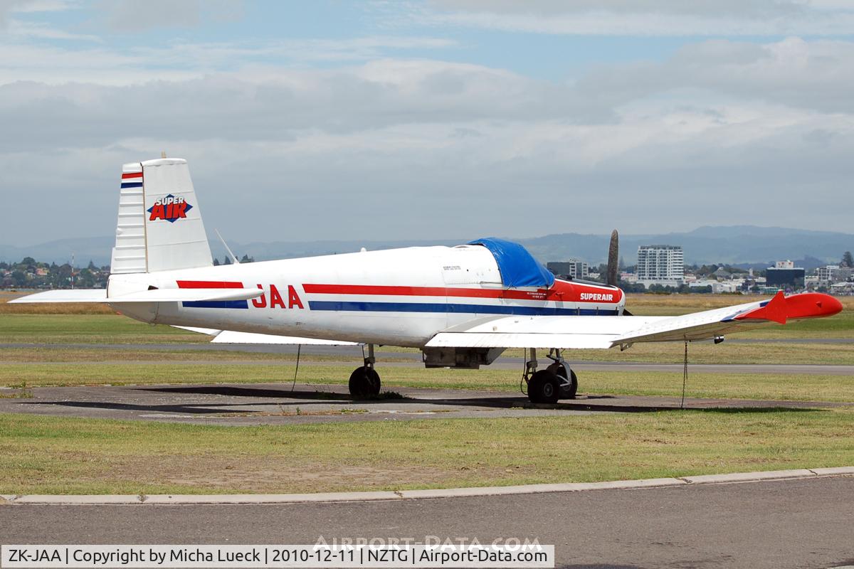 ZK-JAA, NZ Aerospace FU24-954 C/N 259, At Tauranga