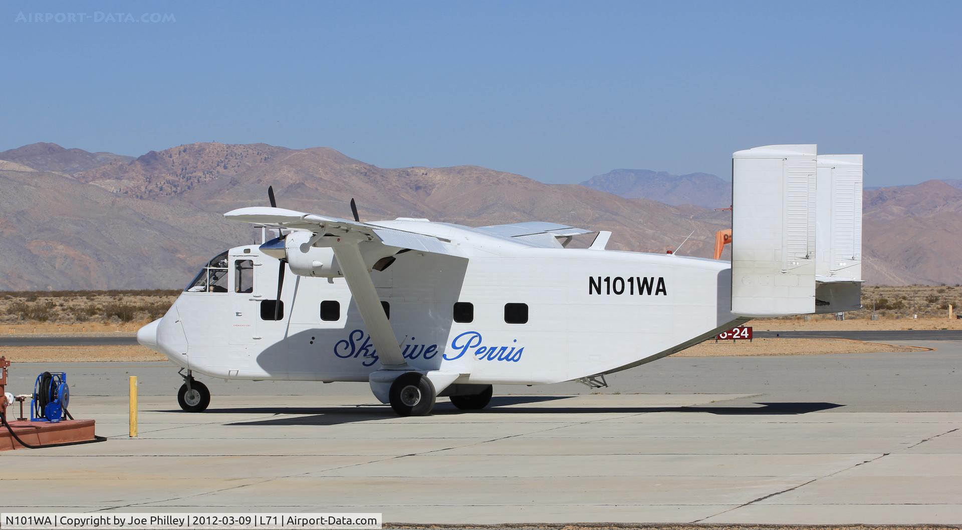 N101WA, 1969 Short SC-7 Skyvan 3 C/N SH.1859, Burger time