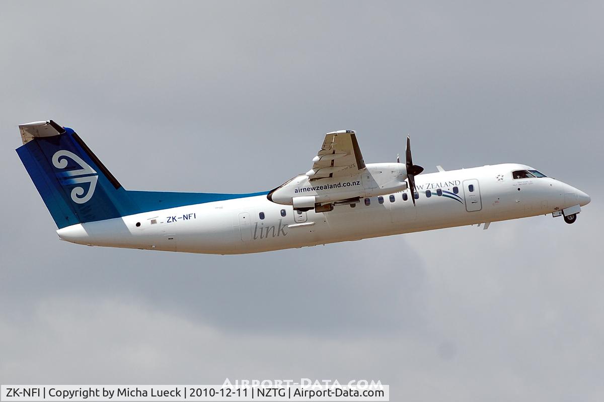 ZK-NFI, 2009 De Havilland Canada DHC-8-311 Dash 8 C/N 671, At Tauranga