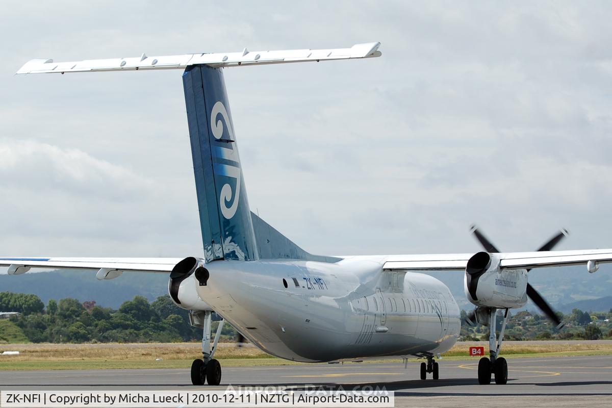 ZK-NFI, 2009 De Havilland Canada DHC-8-311 Dash 8 C/N 671, At Tauranga