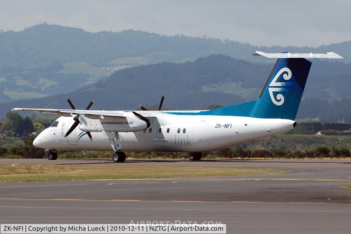 ZK-NFI, 2009 De Havilland Canada DHC-8-311 Dash 8 C/N 671, At Tauranga