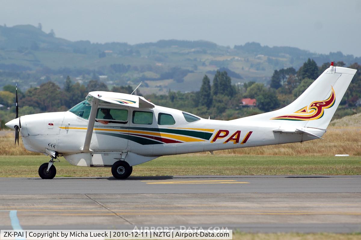 ZK-PAI, Cessna TU206A Turbo Super Skywagon C/N U206-0511, At Tauranga
