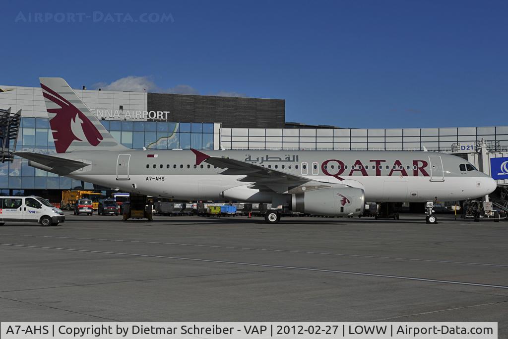 A7-AHS, 2012 Airbus A320-232 C/N 5010, Qatar Airways Airbus A320