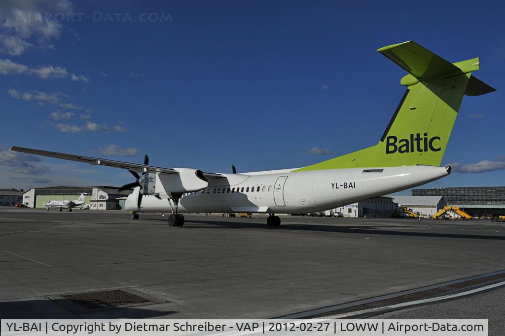 YL-BAI, 2010 De Havilland Canada DHC-8-402Q Dash 8 Dash 8 C/N 4302, AIr Baltic Dash 8-400