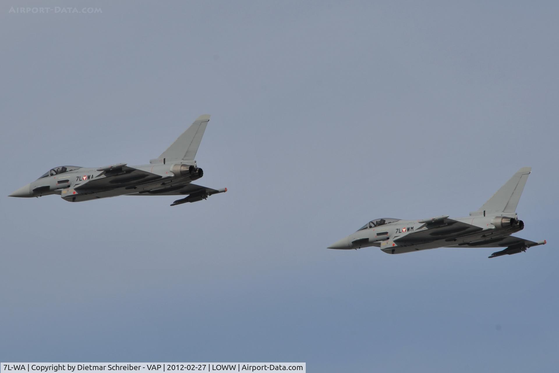7L-WA, 2007 Eurofighter EF-2000 Typhoon S C/N AS001, Austrian Air Force Eurofighter