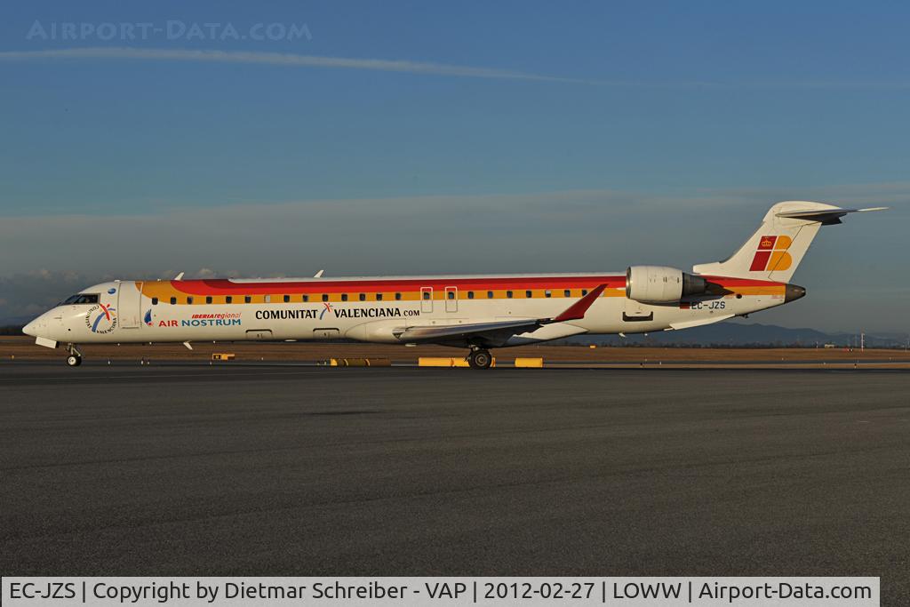 EC-JZS, 2007 Bombardier CRJ-900 (CL-600-2D24) C/N 15111, Air Nostrum Regionaljet 900