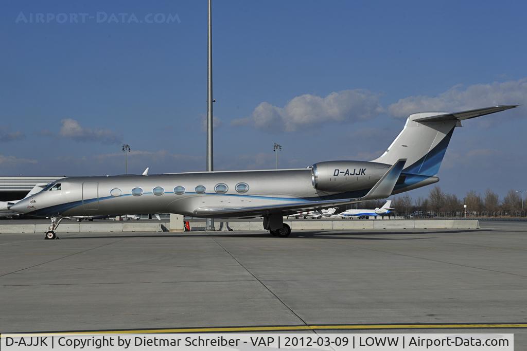 D-AJJK, 2008 Gulfstream Aerospace GV-SP (G550) C/N 5191, Gulfstream 550