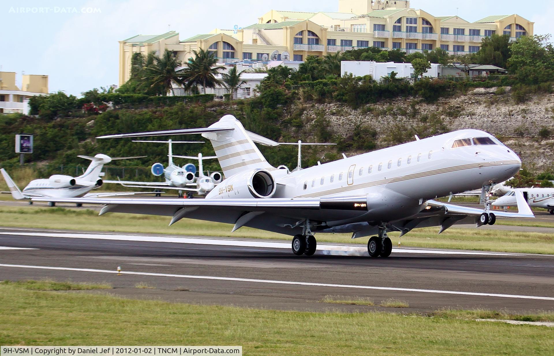 9H-VSM, 2010 Bombardier BD-700-1A11 Global 5000 C/N 9430, 9H-VSM
