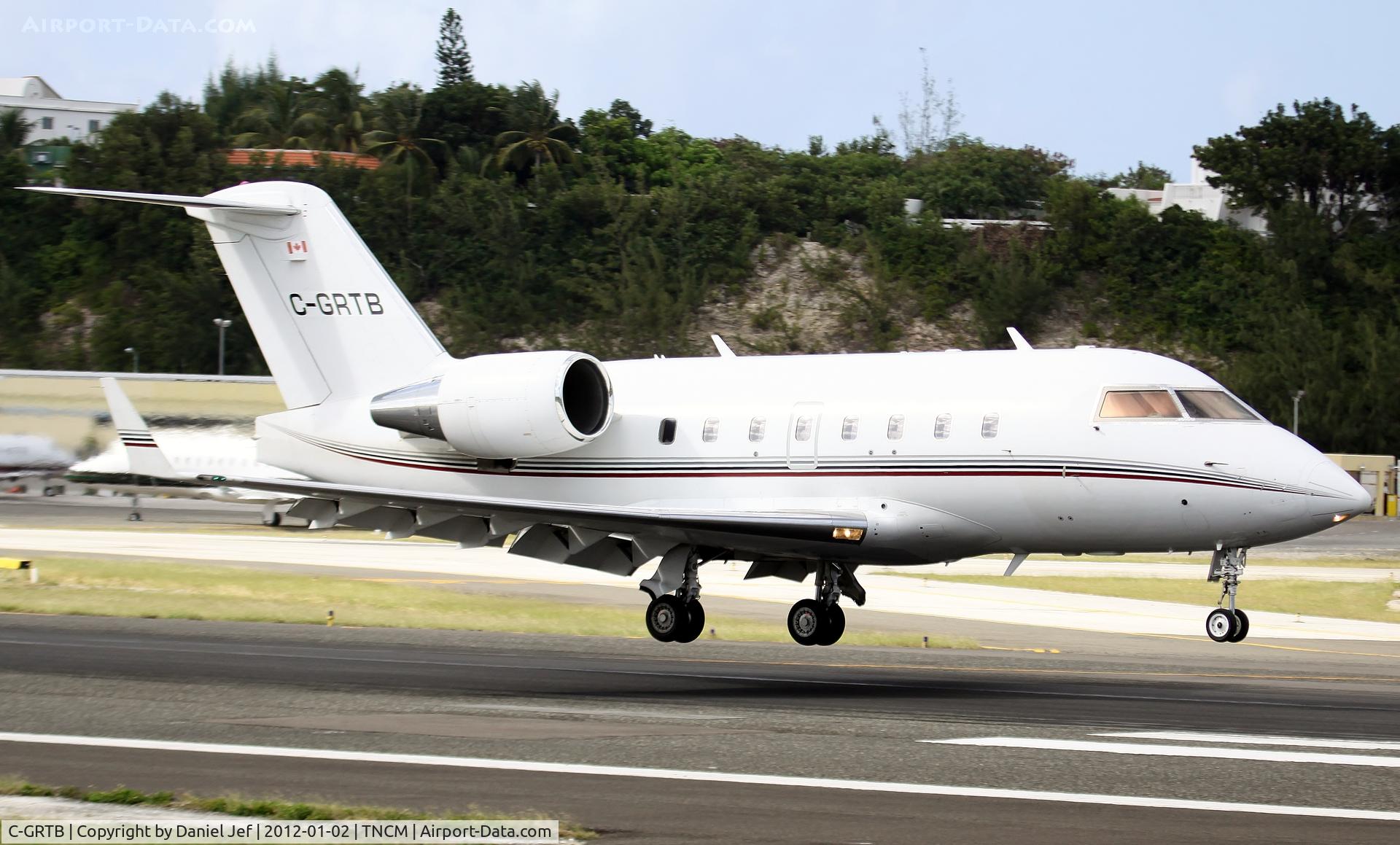 C-GRTB, 1990 Canadair Challenger 601-3A (CL-600-2B16) C/N 5069, C-GRTB