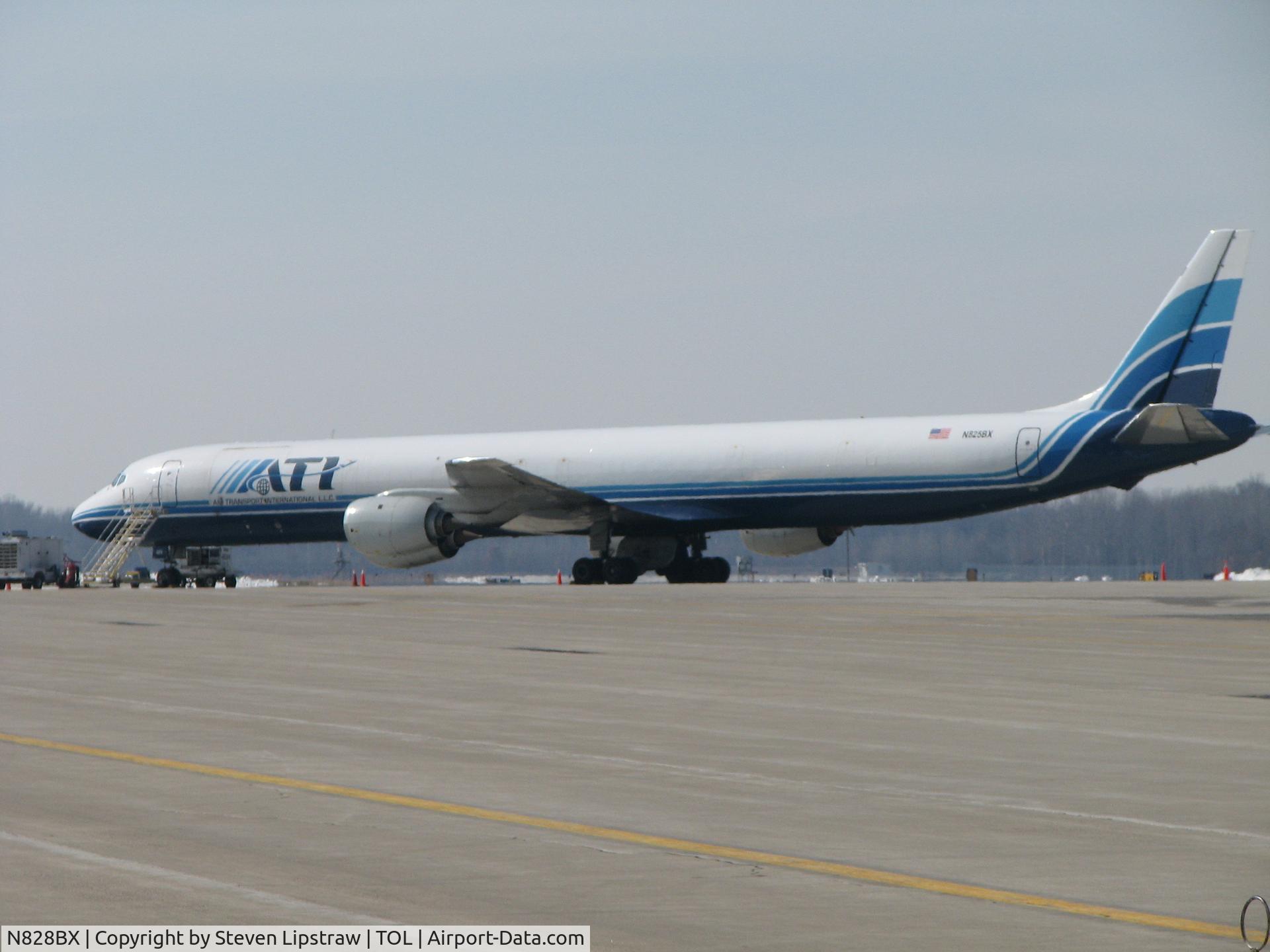 N828BX, 1968 Douglas DC-8-71F C/N 45993, BAX/ATI DC-8 sitting on the tarmac