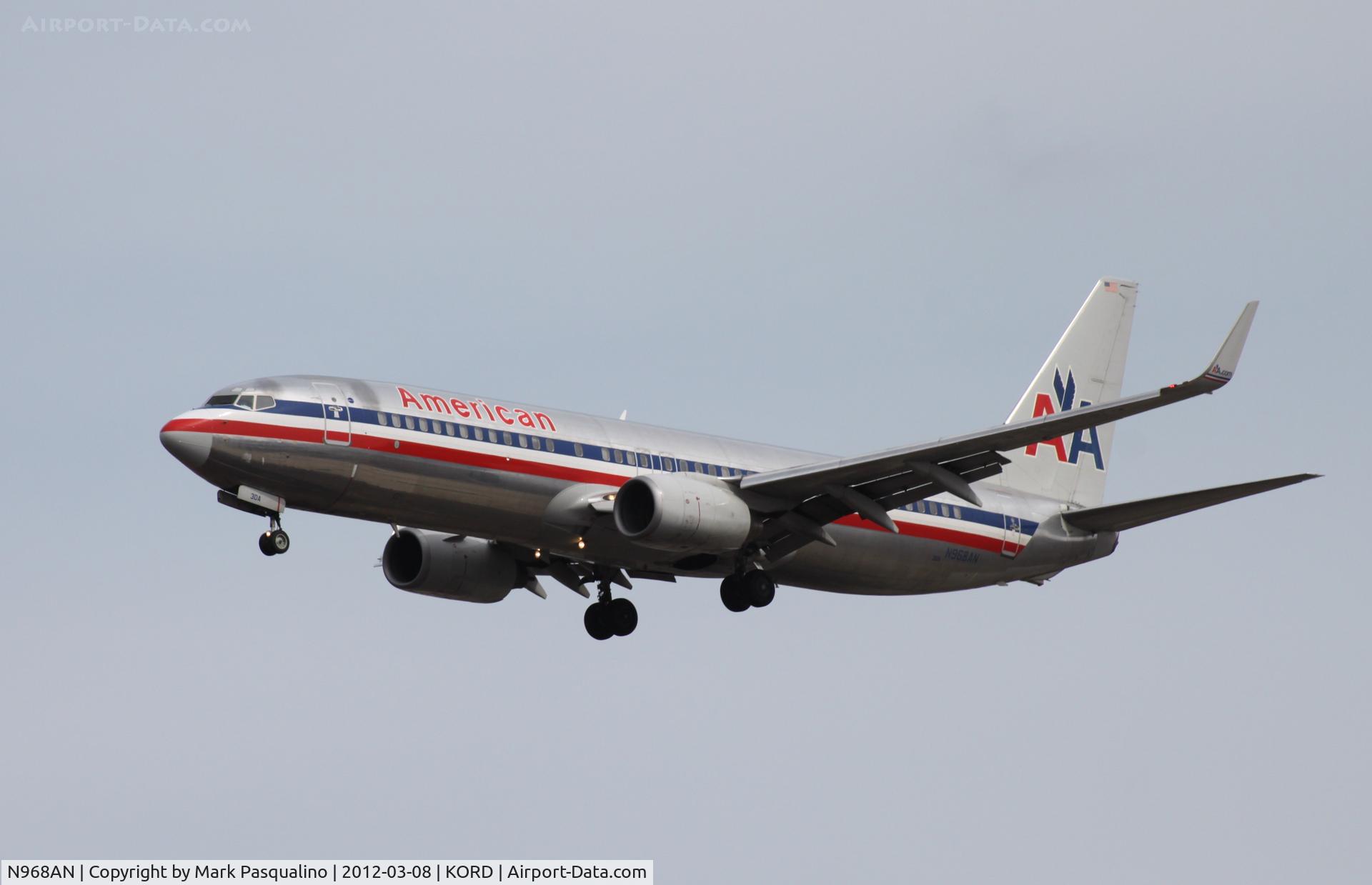 N968AN, 2001 Boeing 737-823 C/N 30095, Boeing 737-800