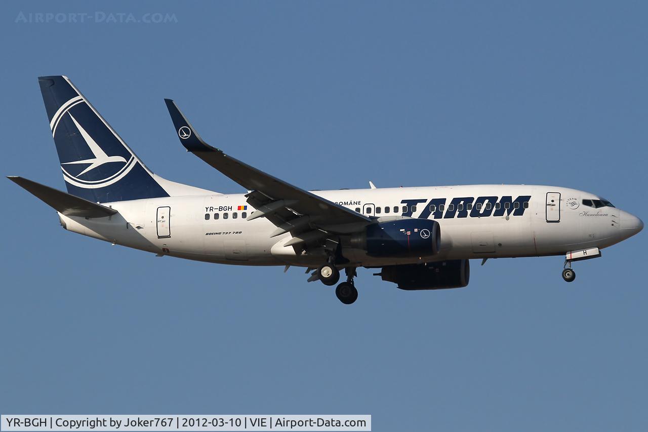 YR-BGH, 2003 Boeing 737-78J C/N 28438, Tarom