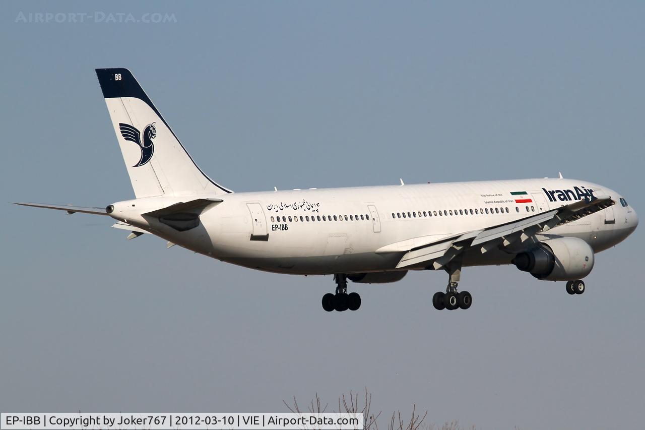 EP-IBB, 1994 Airbus A300B4-605R C/N 727, Iran Air