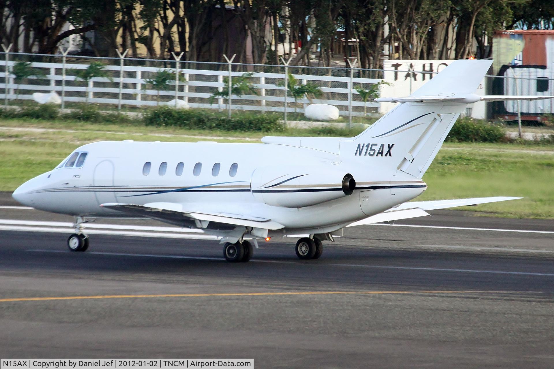 N15AX, 1983 British Aerospace BAe.125-800A C/N 258002, N15AX