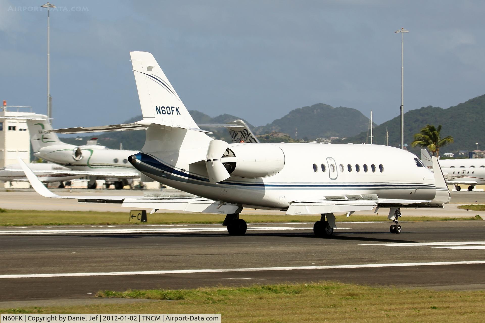 N60FK, 2008 Dassault Falcon 2000EX C/N 158, N60FK