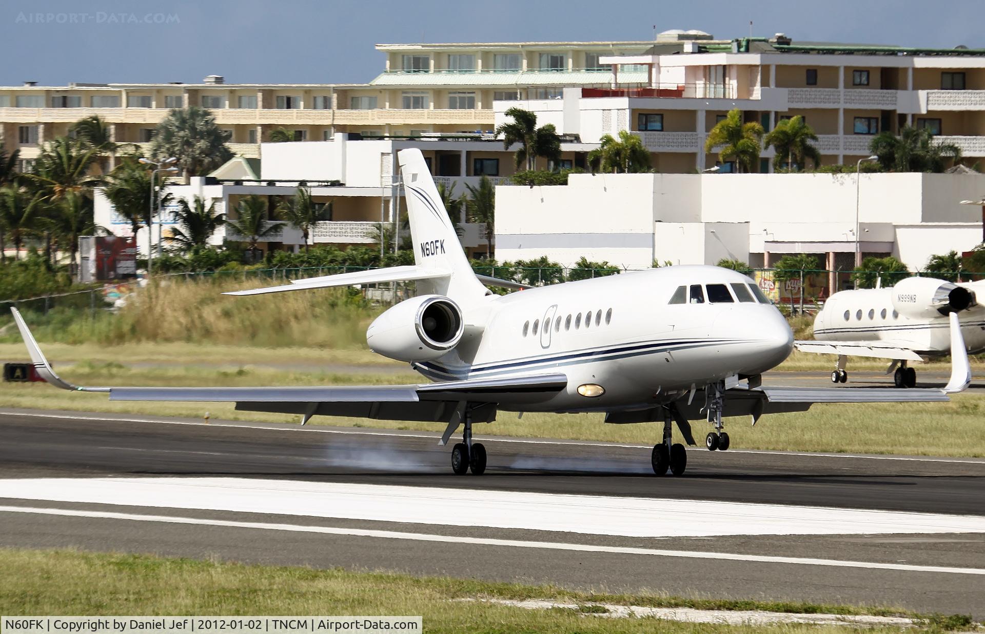 N60FK, 2008 Dassault Falcon 2000EX C/N 158, N60FK