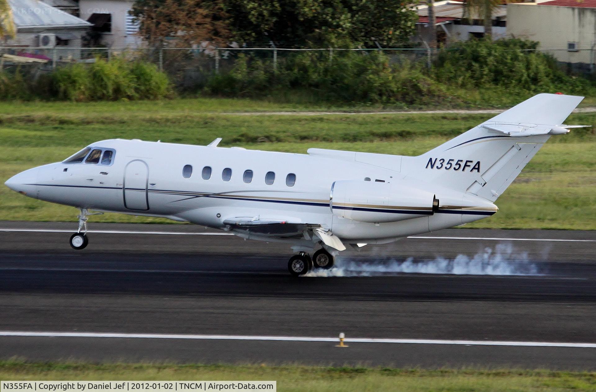 N355FA, 1989 British Aerospace BAe.125 Series 800A C/N 258156, N355FA