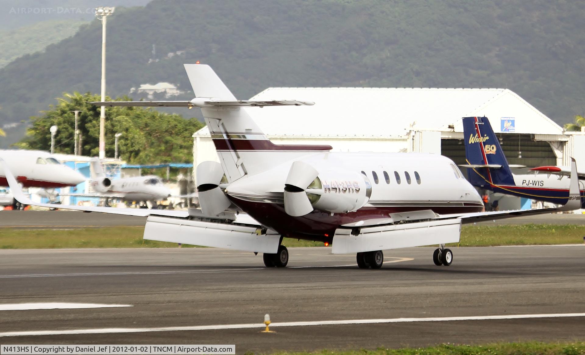 N413HS, British Aerospace BAe.125 Series 800A C/N 258119, N413HS