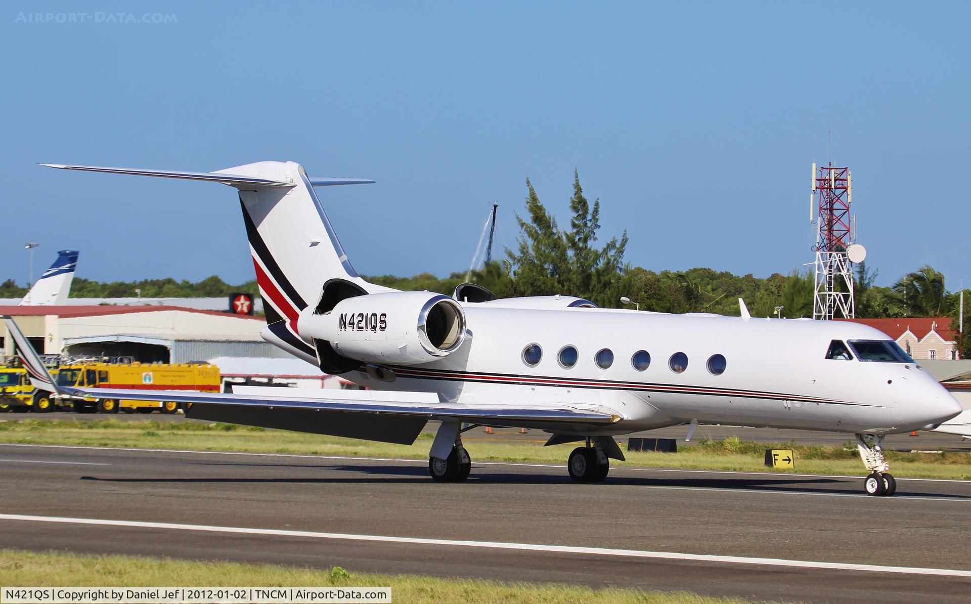 N421QS, 2008 Gulfstream Aerospace GIV-X (G450) C/N 4114, N421QS