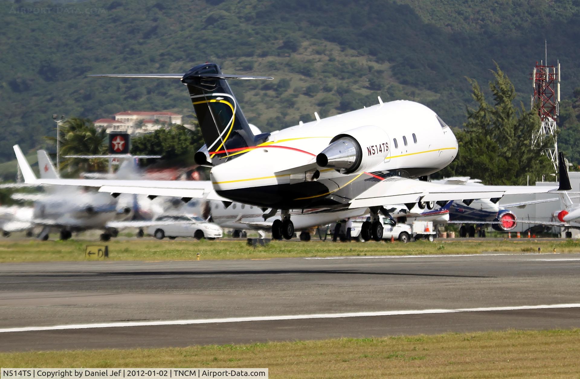 N514TS, Canadair Challenger 601-3A (CL-600-2B16) C/N 5014, N514TS