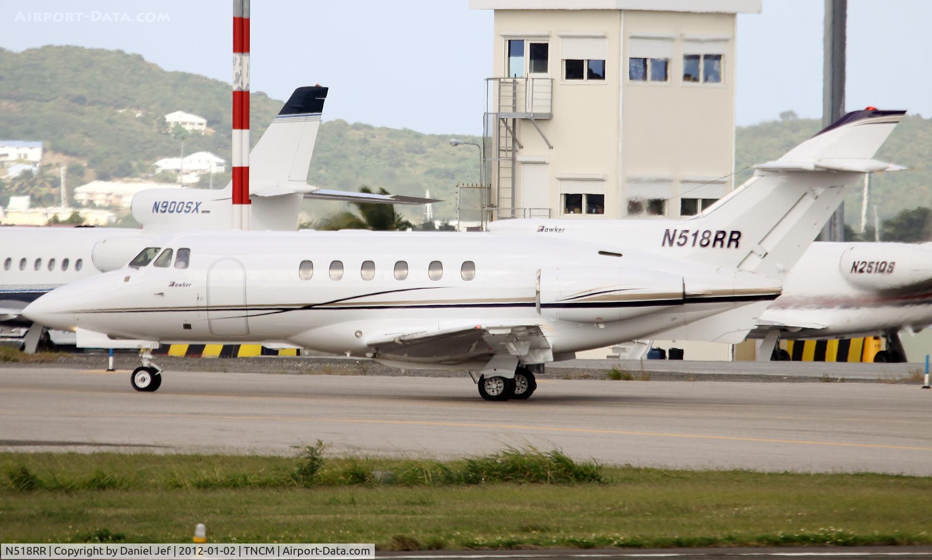 N518RR, 1980 Hawker Siddeley HS.125 Series 700A C/N 257108, N518RR