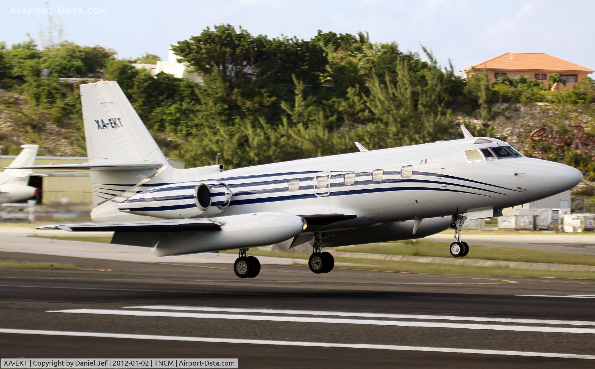 XA-EKT, 1979 Lockheed L-1329-25 Jetstar II C/N 5234, XA-EKT