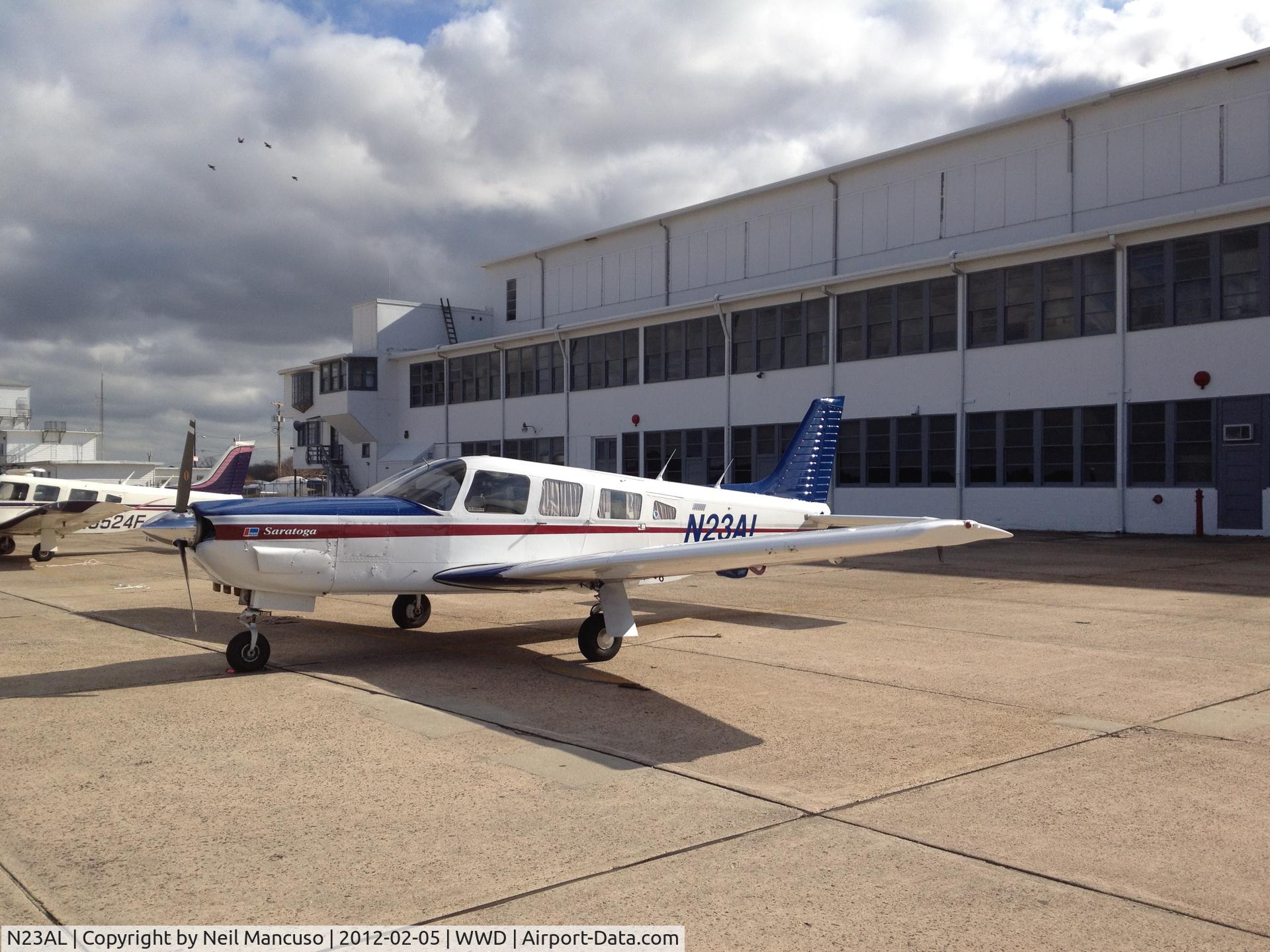 N23AL, 1982 Piper PA-32R-301 C/N 32R-8213008, On the ramp at Cape May, NJ