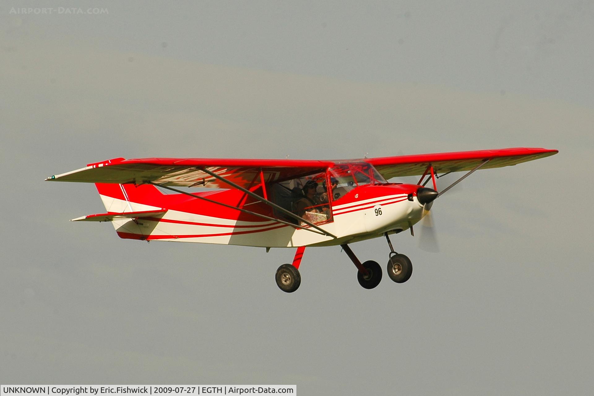 UNKNOWN, Ultralights various C/N Unknown, Red Microlight - Tour de France ULM 2009 - Anniversaire Louis Bleriot