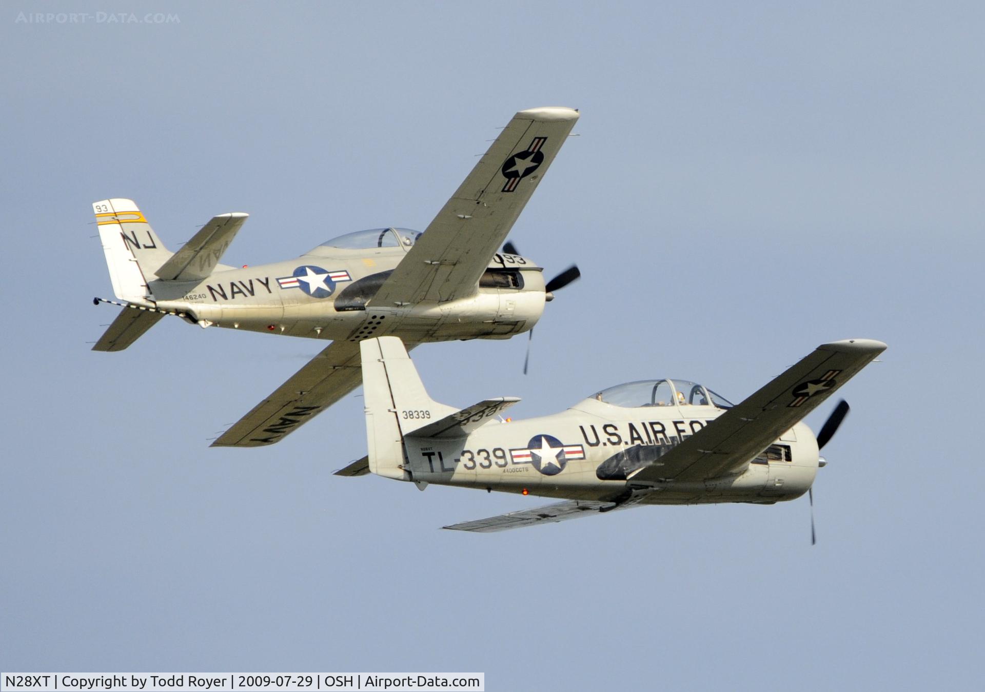 N28XT, 1958 North American T-28B Trojan C/N 200-410 (138339), EAA AIRVENTURE 2009