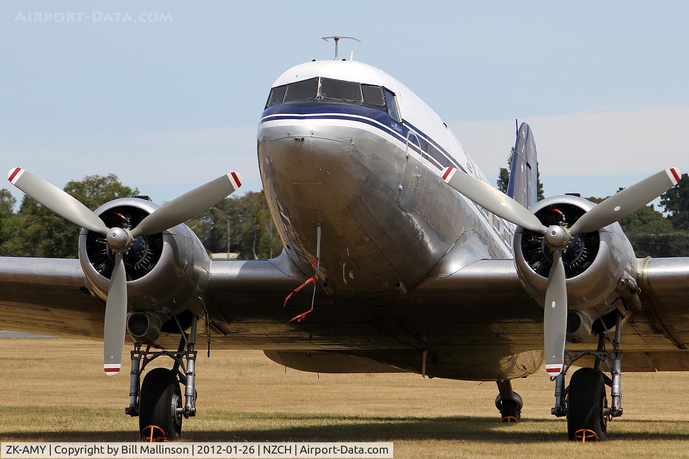 ZK-AMY, 1944 Douglas C-47A Skytrain C/N 13506, PARKED UP TILL THE AFTERNOON