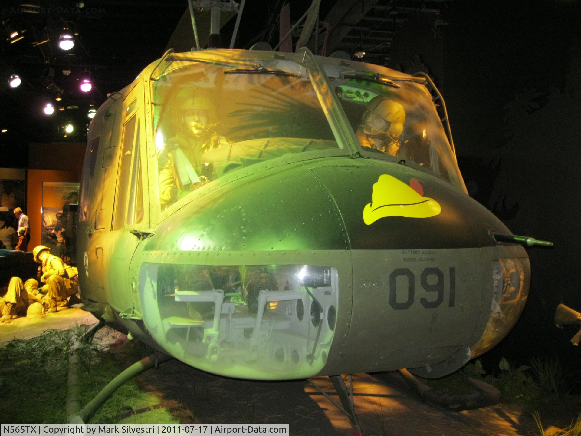 N565TX, 1965 Bell UH-1H C/N 65-10091, National Museum of American History