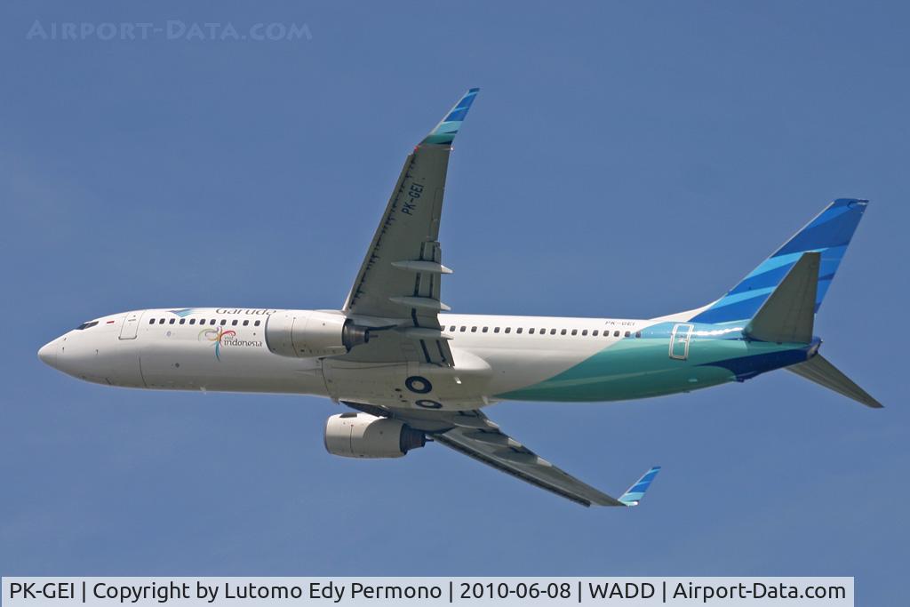PK-GEI, 2002 Boeing 737-86N C/N 29883, Garuda Indonesia