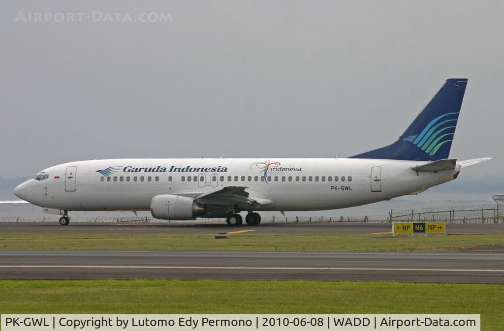 PK-GWL, Boeing 737-4U3 C/N 25714, Garuda Indonesia