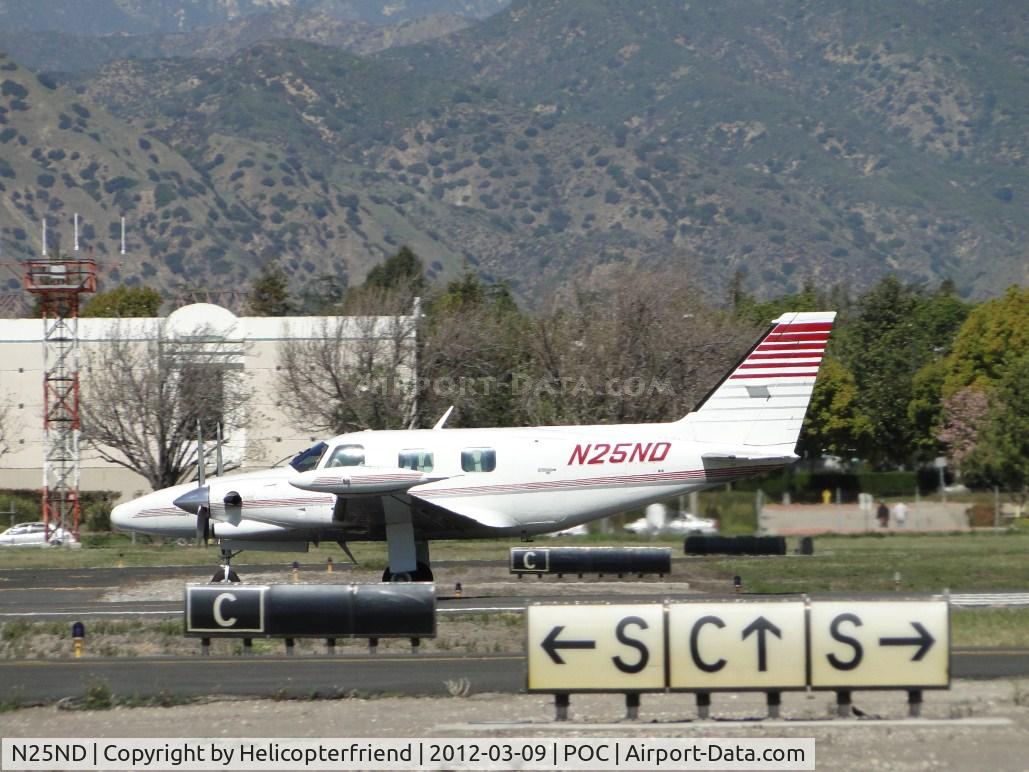 N25ND, 1980 Piper PA-31T C/N 31T-8020005, Picking up speed for take off on 26L passing taxiway Cocco