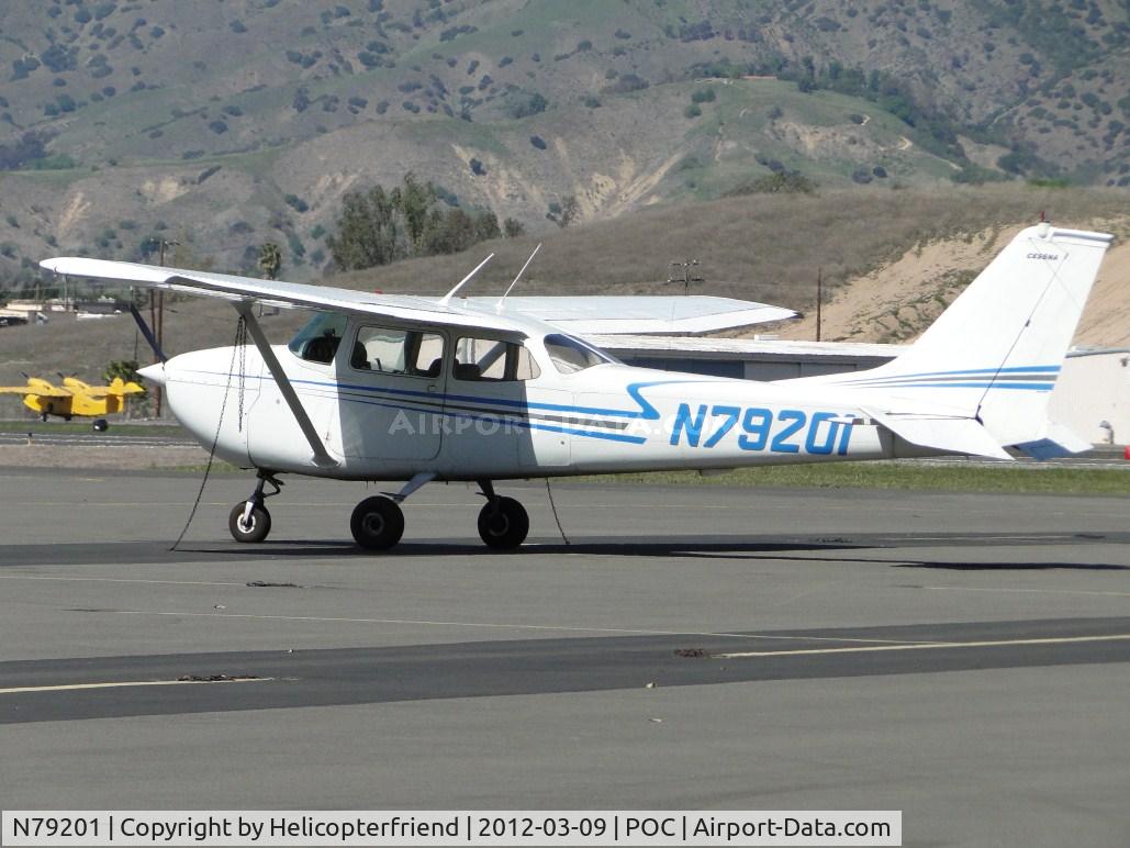 N79201, 1969 Cessna 172K Skyhawk C/N 17257955, Parked at transient parking