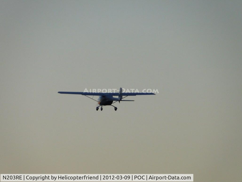 N203RE, 2007 Remos G-3/600 Mirage C/N 203, Westbound into the sunset