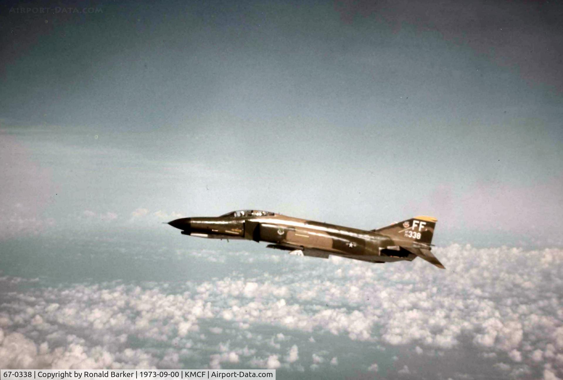 67-0338, 1967 McDonnell Douglas F-4E Phantom II C/N 3674, McDill Sep 1973